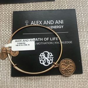 Alex and Ani Path of Life charm bracelet
